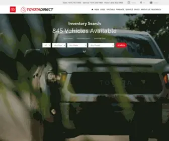 Toyotadirect.com Screenshot