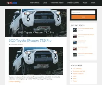 Toyotadriver.com(Reviews, Rumors, Specs, Price) Screenshot