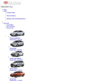 Toyotafaisalabad.com(Toyota Faisalabad Motors) Screenshot