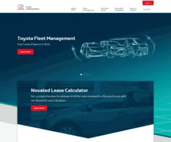 Toyotafleetmanagement.com.au(Fleet Management) Screenshot