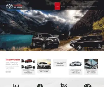 Toyotahnmotors.com(Toyota HN Motors) Screenshot