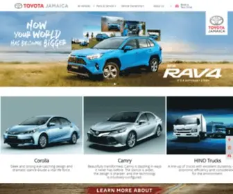 Toyotajamaica.com(Toyota Jamaica) Screenshot