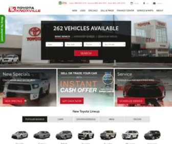 Toyotaknoxville.com Screenshot