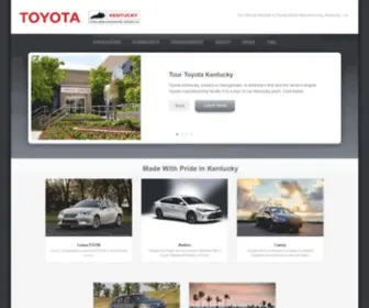 Toyotaky.com(Toyota Kentucky) Screenshot