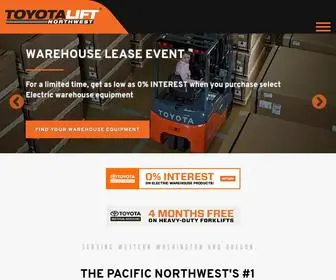 Toyotaliftnorthwest.com(Toyota Forklift Sales) Screenshot