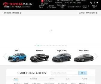 Toyotamarin.com Screenshot