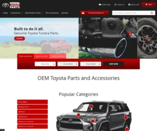 ToyotamCDonoughparts.com(RevolutionParts) Screenshot