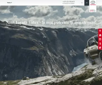 Toyota.md(Toyota Moldova) Screenshot