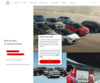 Toyotamea.ro(Toyota Romania) Screenshot