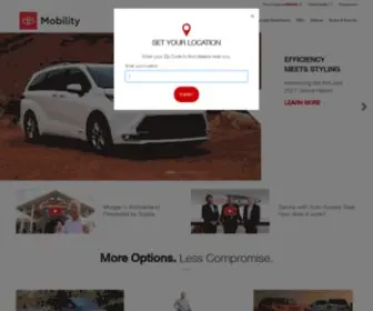 Toyotamobility.com(Toyota Mobility) Screenshot