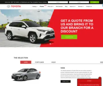 Toyotamotors.ph(SEO Philippines) Screenshot