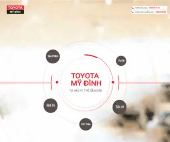 Toyotamydinh.com.vn(Toyota) Screenshot