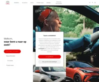 Toyota.nl Screenshot