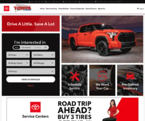 Toyotaofbatavia.com(Toyota of batavia) Screenshot
