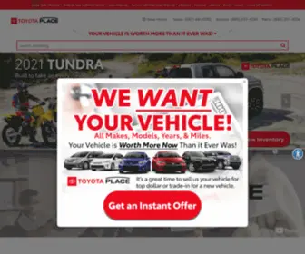 Toyotaofgardengrove.com(Toyota place) Screenshot