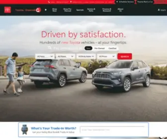 Toyotaofgreenville.com Screenshot