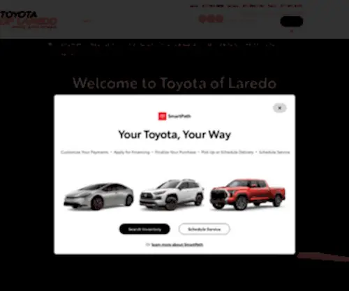 Toyotaoflaredo.com(Toyotaoflaredo) Screenshot