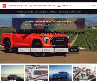 Toyotaofoxnard.com Screenshot