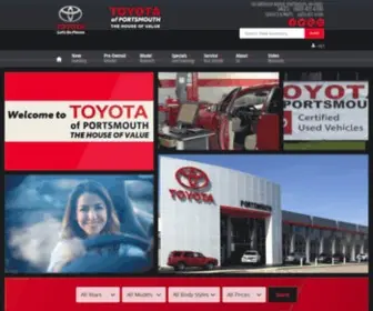 Toyotaofportsmouth.com(Toyota of Portsmouth) Screenshot