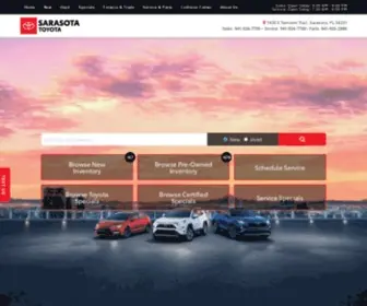 Toyotaofsarasota.com Screenshot