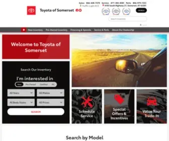 Toyotaofsomerset.com Screenshot