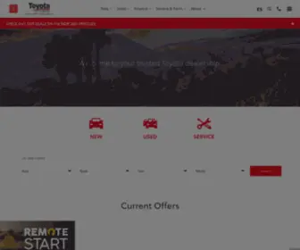 Toyotaofthedesert.com Screenshot