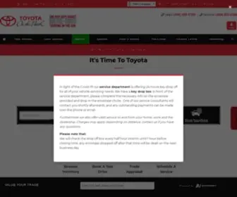 Toyotaonthepark.ca Screenshot