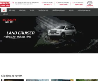 ToyotaphapVan.com.vn(ToyotaphapVan) Screenshot