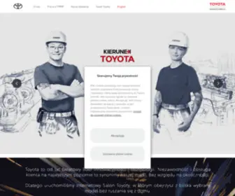 Toyotapl.com(Toyota Motor Manufacturing Poland) Screenshot