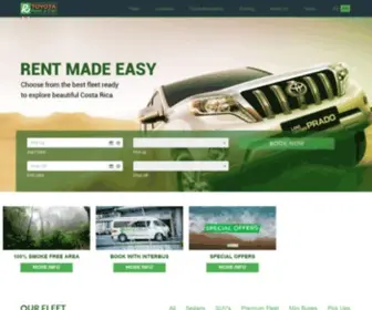 Toyotarent.com(Costa Rica car rental) Screenshot