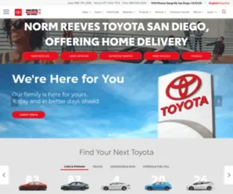 Toyotasandiego.com(Toyota San Diego) Screenshot