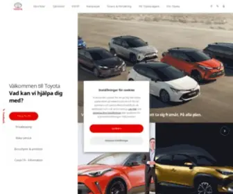 Toyota.se(Toyota Sverige) Screenshot