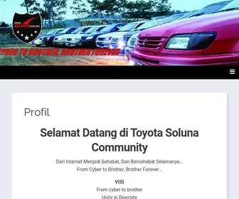 Toyotasolunacommunity.com(Toyota Soluna Community) Screenshot