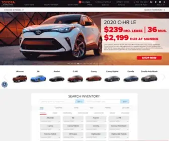 Toyotasunnyvale.com Screenshot