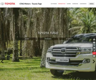 Toyota.tg(CFAO Motors) Screenshot