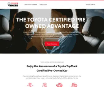 Toyotatopmark.com.my(Toyota TopMark Malaysia) Screenshot