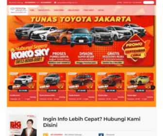 Toyotatunas.co.id(Toyota Tunas Pecenongan) Screenshot