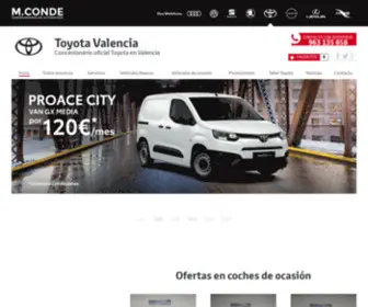 Toyotavalencia.net(Toyota Valencia) Screenshot