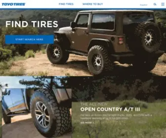 Toyotires.com(Premium, dependable, and long-lasting tires for trucks, cars, SUV/CUV) Screenshot