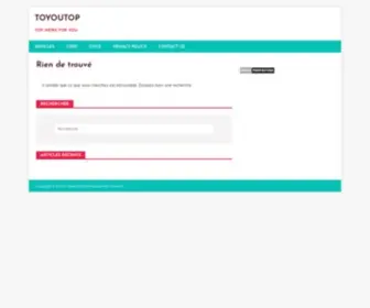 Toyoutop.com(toyoutop) Screenshot