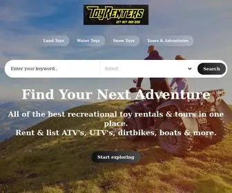 Toyrenters.com(Toy Renters) Screenshot