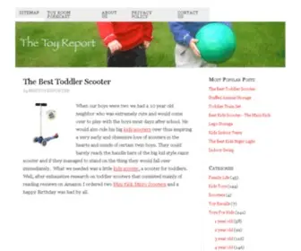 Toyreport.org(You like kids toys) Screenshot