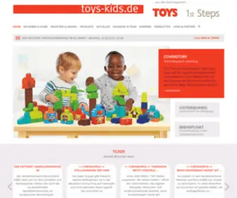 Toys-Kids.de(Aus den Fachmagazinen TOYS und 1st Steps) Screenshot