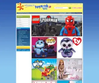 Toys-UK.co.uk(Toys UK) Screenshot