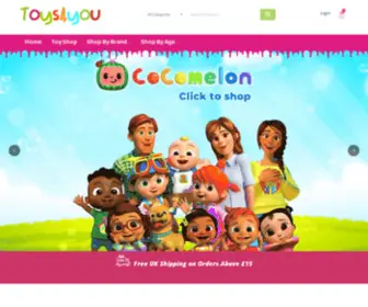 Toys4You.co.uk(Online Toy Shop) Screenshot