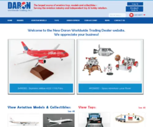 Toysandmodels.com(Create an Ecommerce Website and Sell Online) Screenshot