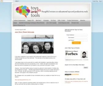 Toysaretools.com(Toys As Tools Educational Toy Reviews) Screenshot