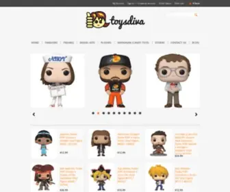 Toysdiva.com(Funko) Screenshot