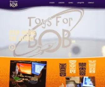 Toysforbob.com(Toys For Bob) Screenshot