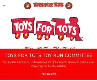 Toysfortotstoyrun.com(Toys for Tots) Screenshot